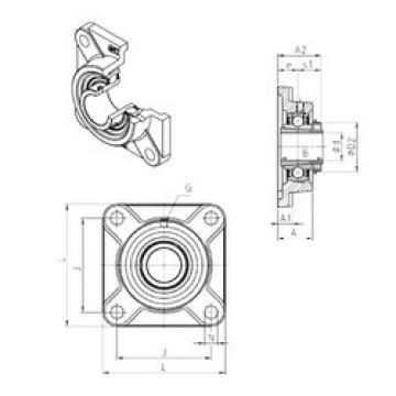 Подшипник UKF210H SNR