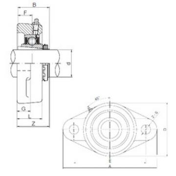 Подшипник UKFL207 ISO