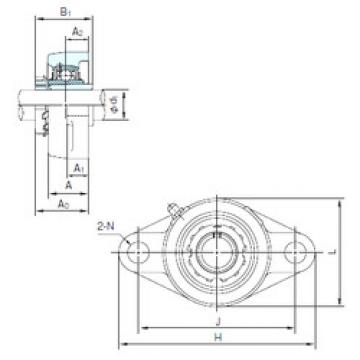 Подшипник UKFL209+H2309 NACHI