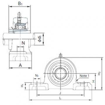 Подшипник UKP205+H2305 NACHI