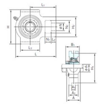 Подшипник UKT205+H2305 NACHI