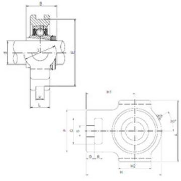 Подшипник UKT205 CX