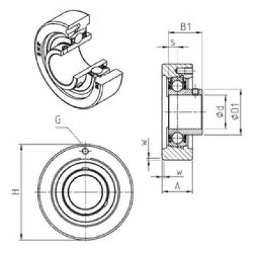 Подшипник USC204 SNR