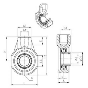 Подшипник USEHE202 SNR