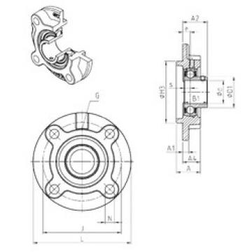 Подшипник USFC203 SNR