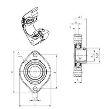 Подшипник USFD204M100 SNR