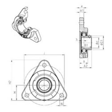 Подшипник USFTE209 SNR