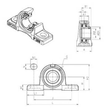 Rodamiento USP203 SNR