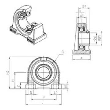 Rodamiento USPA202 SNR