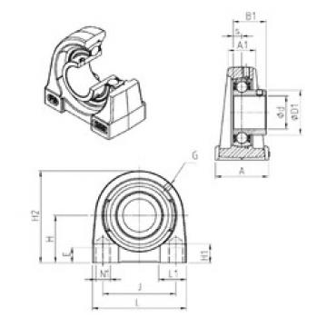 Подшипник USPG201 SNR