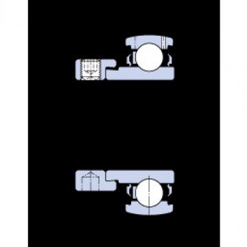 Bantalan YET 205/VL065 SKF