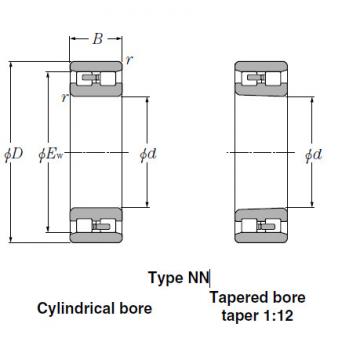 Bearings Tapered Roller Bearings NN3956K