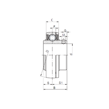 UC213 CX Deep Groove Ball Bearings