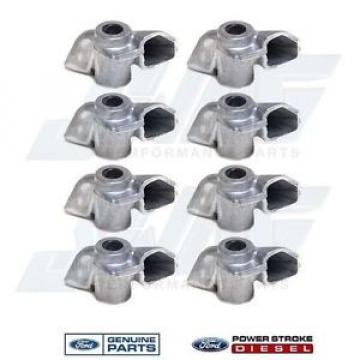 94-03 Ford 7.3 7.3L Powerstroke Diesel OEM Injector Oil Spout Deflector Set (8)