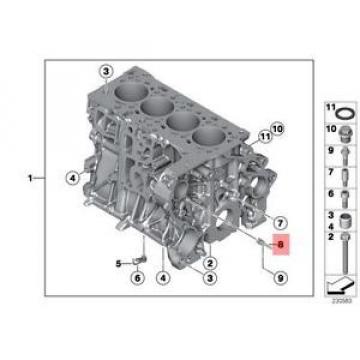 Genuine BMW E60N E61N E70N E71 E81 E82 Oil Spraying Injector OEM 13527797909