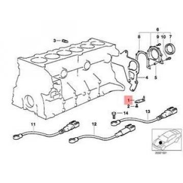 Genuine BMW E36 Z3 Convertible Coupe Oil Spraying Injector OEM 11421317278