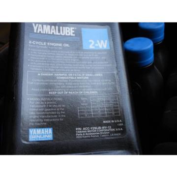 12 Quarts Yamaha Yamalube 2-W Watercraft Marine 2 Stroke Injector Oil