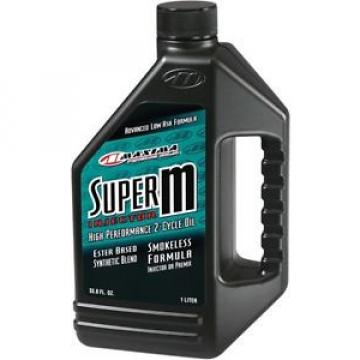 Maxima (28901) Super M Injector 2-Stroke Premix/Injector Oil - 1 Liter 28901