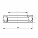 roulements XW8-1/2 INA