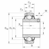 FAG Mancal tensor - GYE45-210-XL-KRR-B