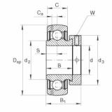 FAG Mancal tensor - GRAE45-XL-NPP-B