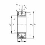 FAG Rolamentos autocompensadores de rolos vedados - WS22209-E1-XL-2RSR