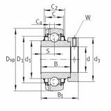 Rodamiento GE50-KRR-B-FA164 INA