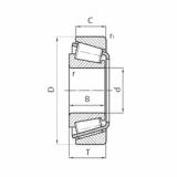 Rodamiento TR286322HL KBC