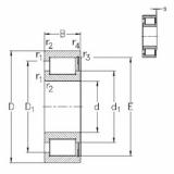 Bantalan NCF2224-V NKE