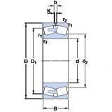 roulements 239/710 CA/W33 SKF