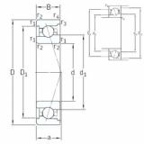 Подшипник VEX 85 /NS 7CE1 SNFA