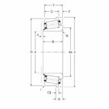 Rodamiento 80030/80066XC Gamet