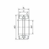 Rodamiento 75KBE02 NACHI