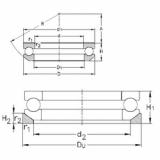 roulements 53218+U218 NKE