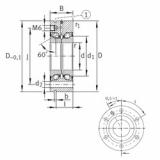 Bantalan ZKLF1560-2RS-PE INA