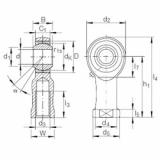 roulements GIKFR 25 PB INA