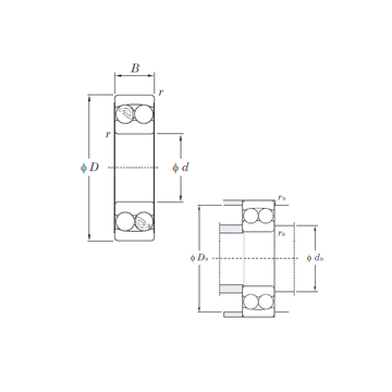 1311 KOYO Self Aligning Ball Bearings