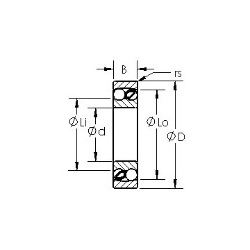 2313 AST Self Aligning Ball Bearings