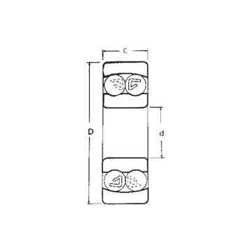 1215 FBJ Self Aligning Ball Bearings